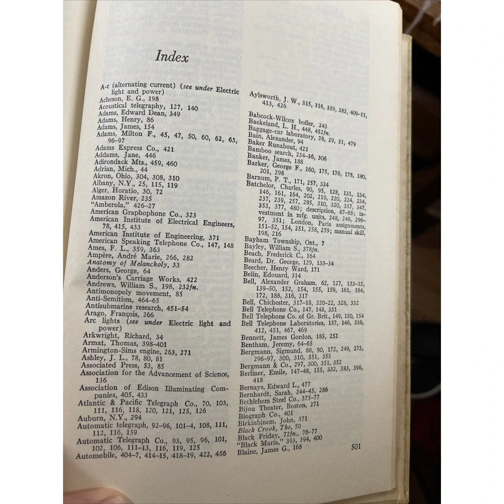 EDISON:‎ A Biography by Matthew Josephson 1959 1st edition Hardcover